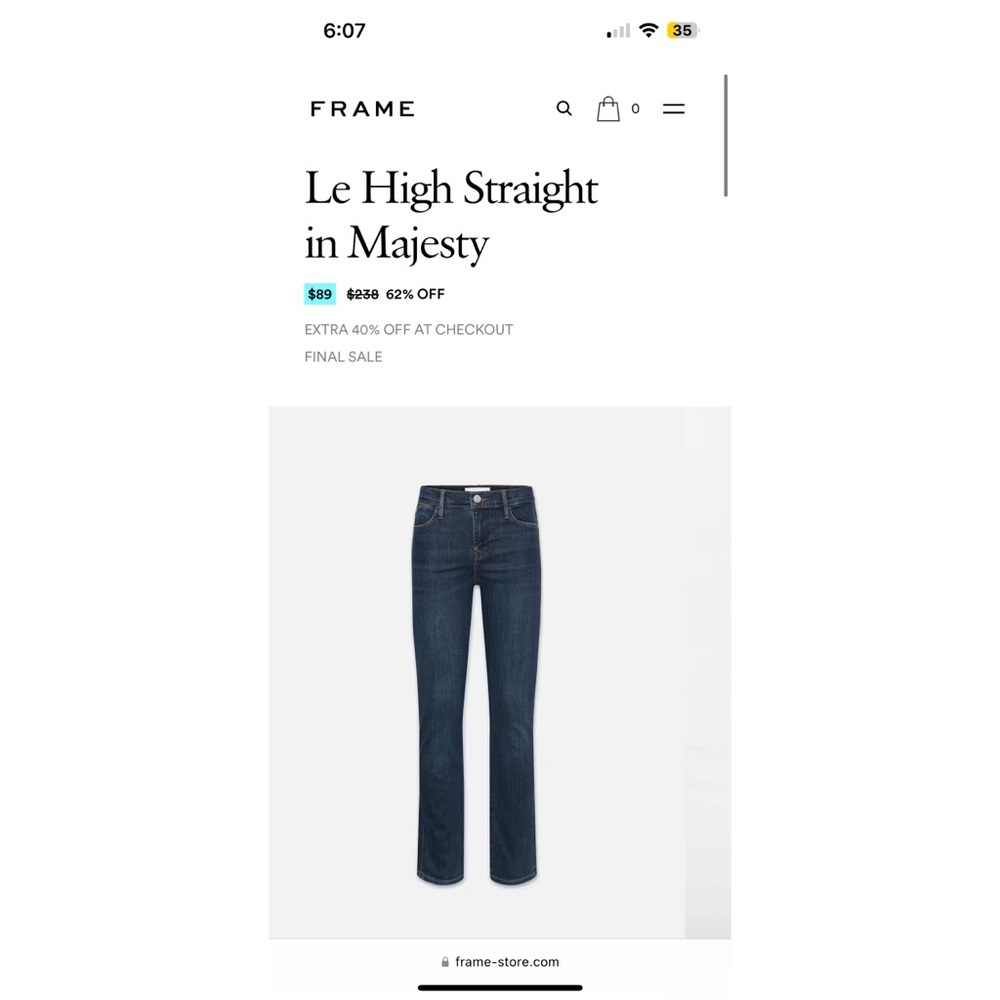 Frame Denim Jeans